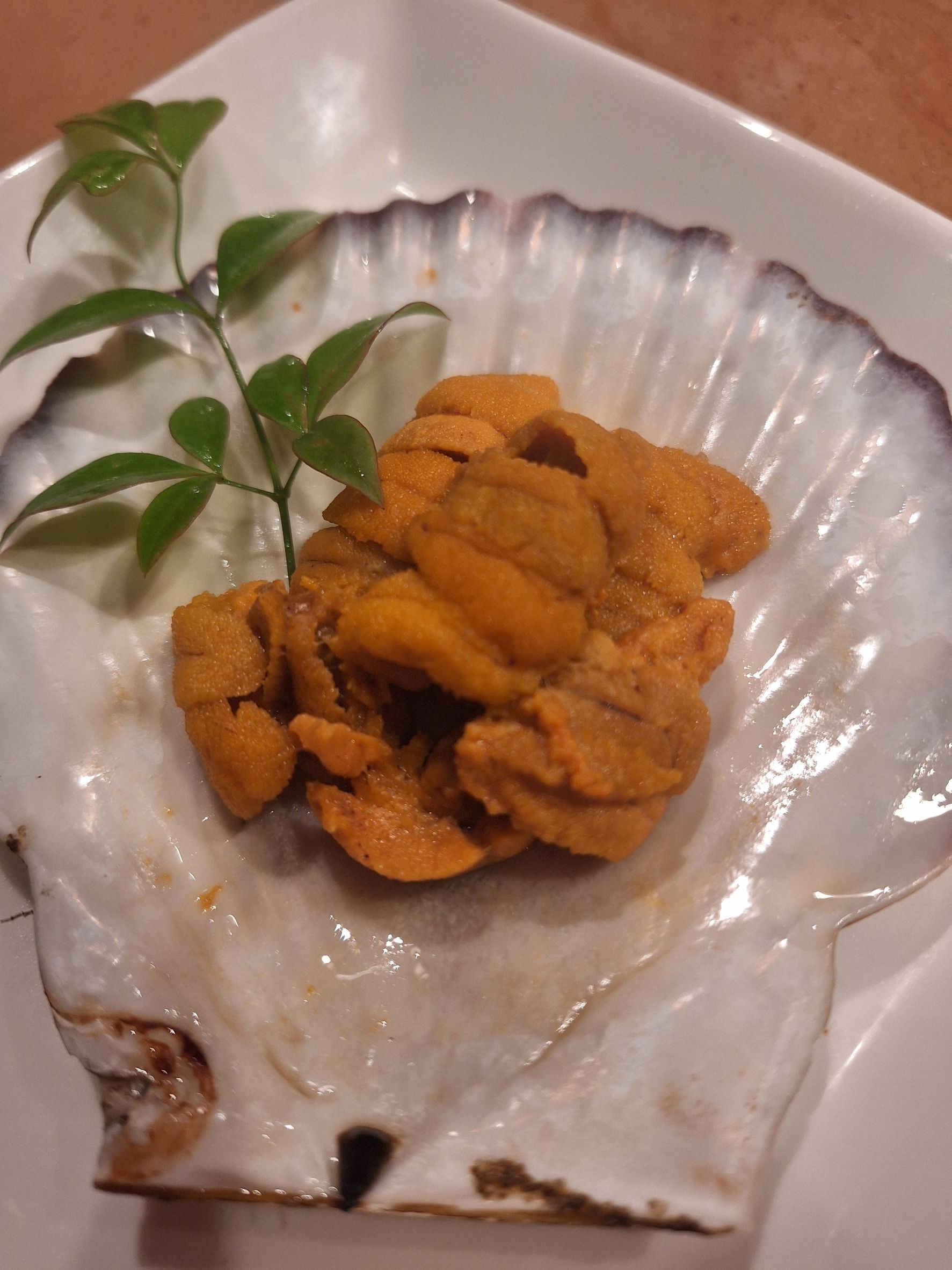 北海 ウニ焼