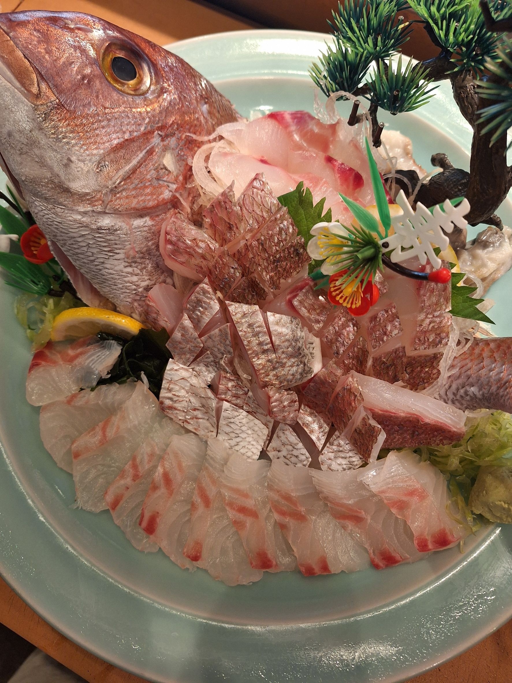 真鯛姿造り